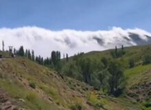 ویدیویی از جاده‌های الموت قزوین در فصل‌های مختلف