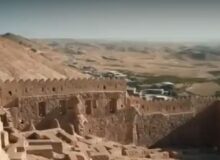 قلعه فورگ بزرگترین قلعه خشت و گلی خراسان جنوبی