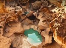 تنگه چاکاویر؛ طبیعتی بکر در جزیره قشم